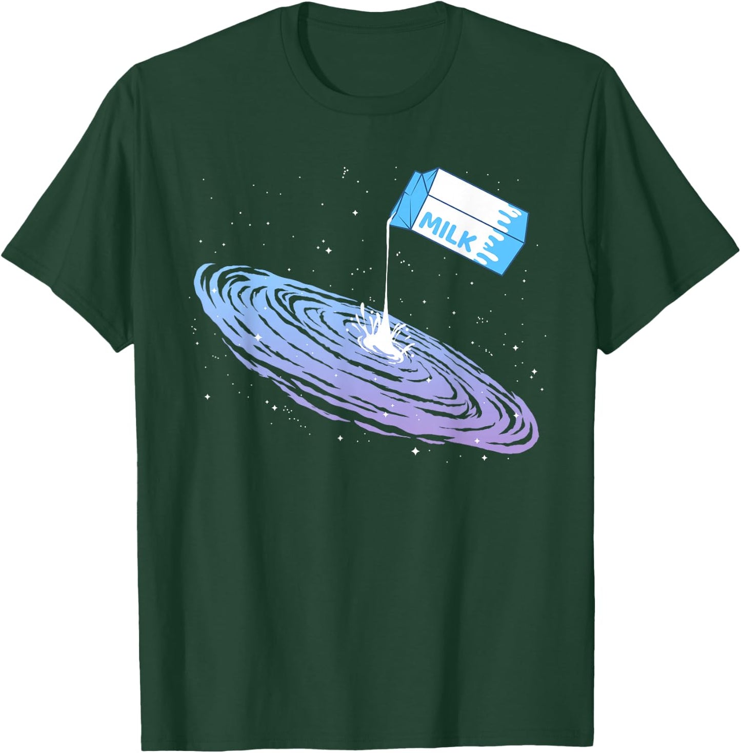Funny Milky Way Galaxy for Astronomers T-Shirt - T-Shirt | Forest