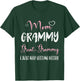 Hearts Mom Grammy Great Grammy I Just Keep Getting Better T-Shirt - T-Shirt | Forest