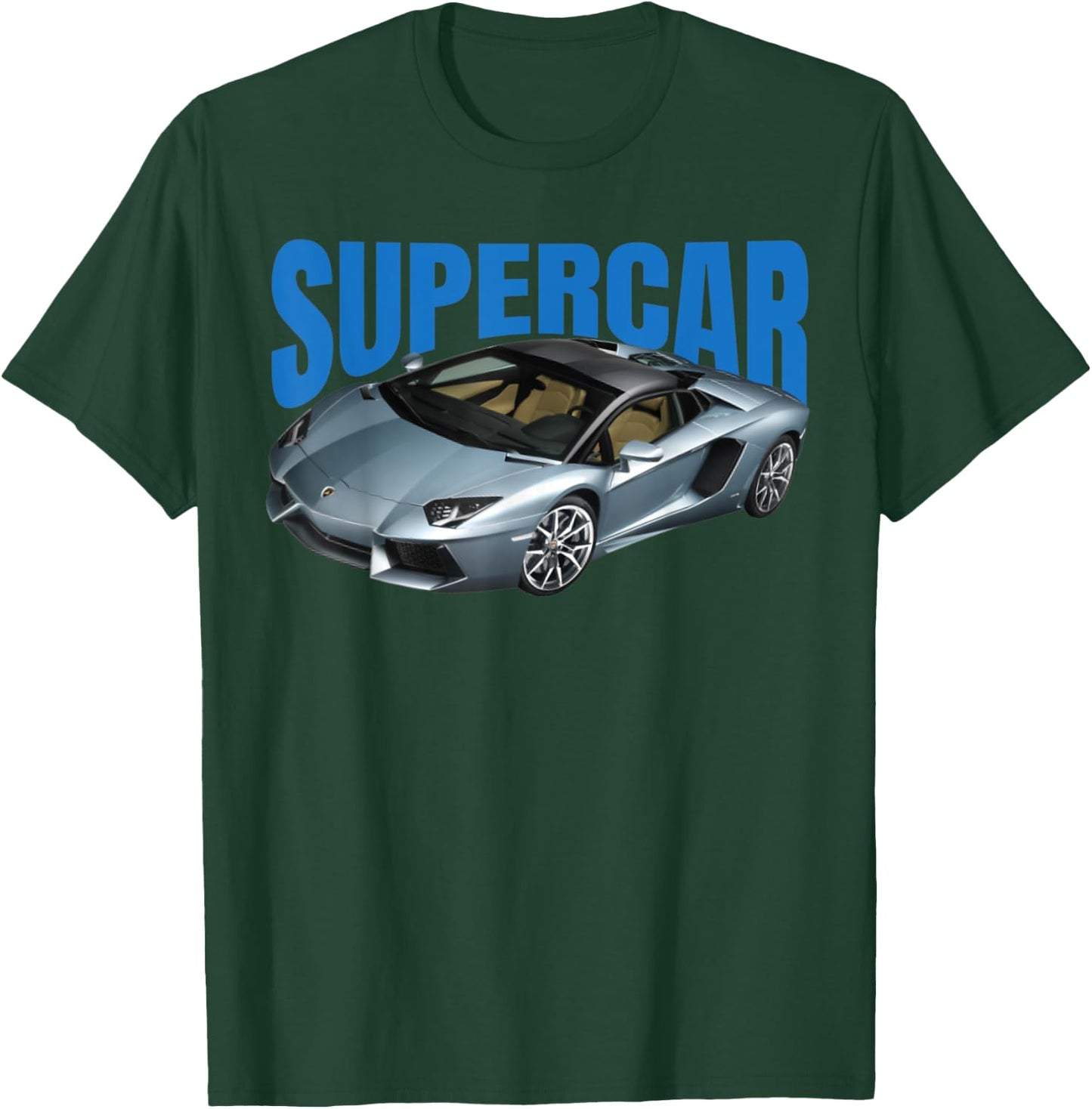 Supercar, sports car, muscle car and race car T-Shirt - T-Shirt | Forest