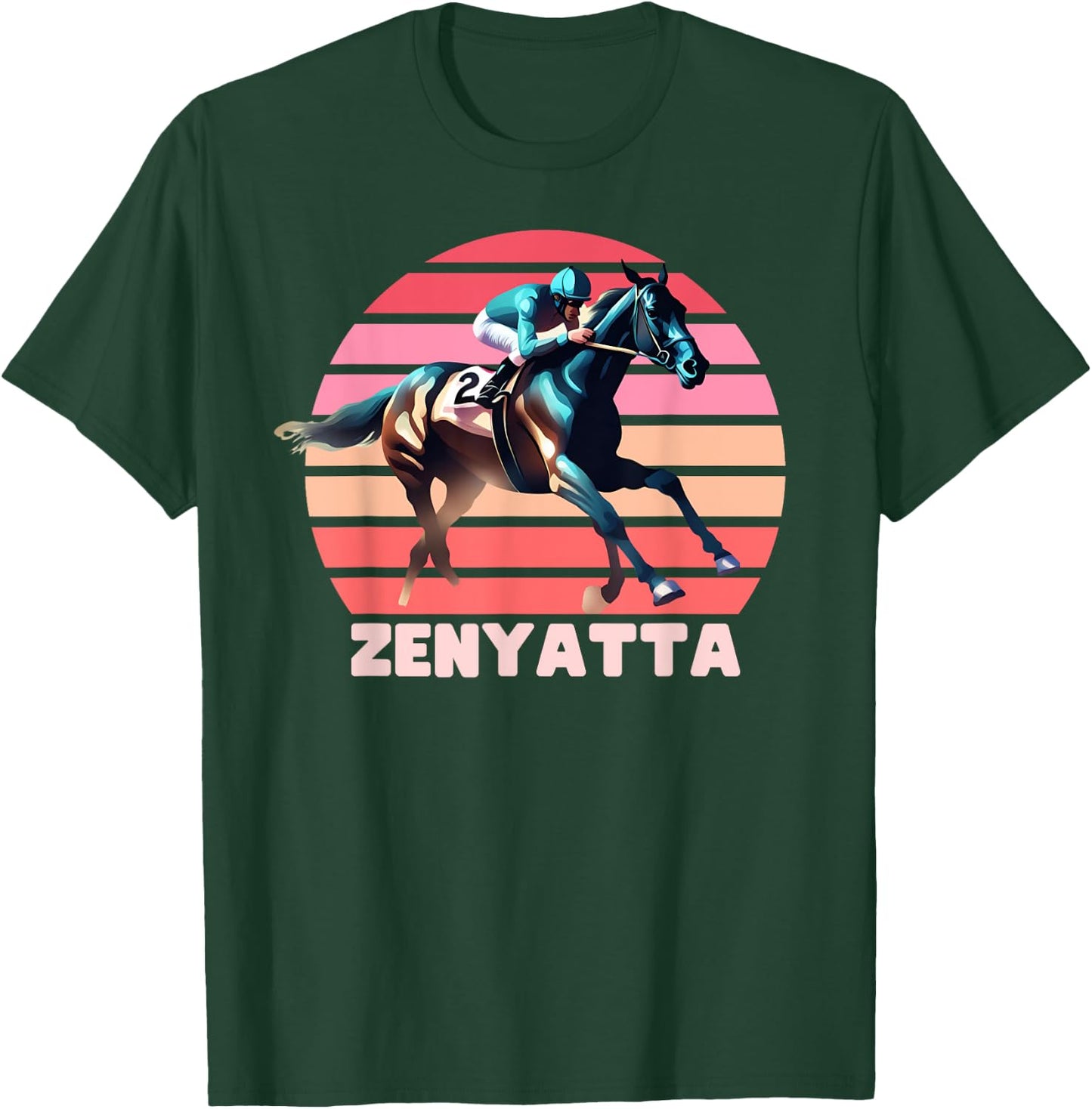 Zenyatta Horse, Horse Racing, Del Mar, Santa Anita Shirt T-Shirt - T-Shirt | Forest
