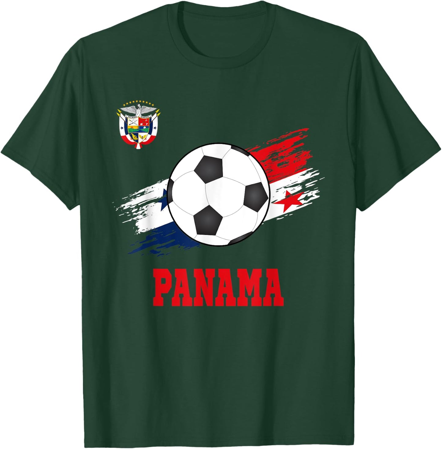 Panama Soccer Panamanian Football Panameño Futbol T-Shirt - T-Shirt | Forest