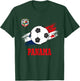 Panama Soccer Panamanian Football Panameño Futbol T-Shirt - T-Shirt | Forest