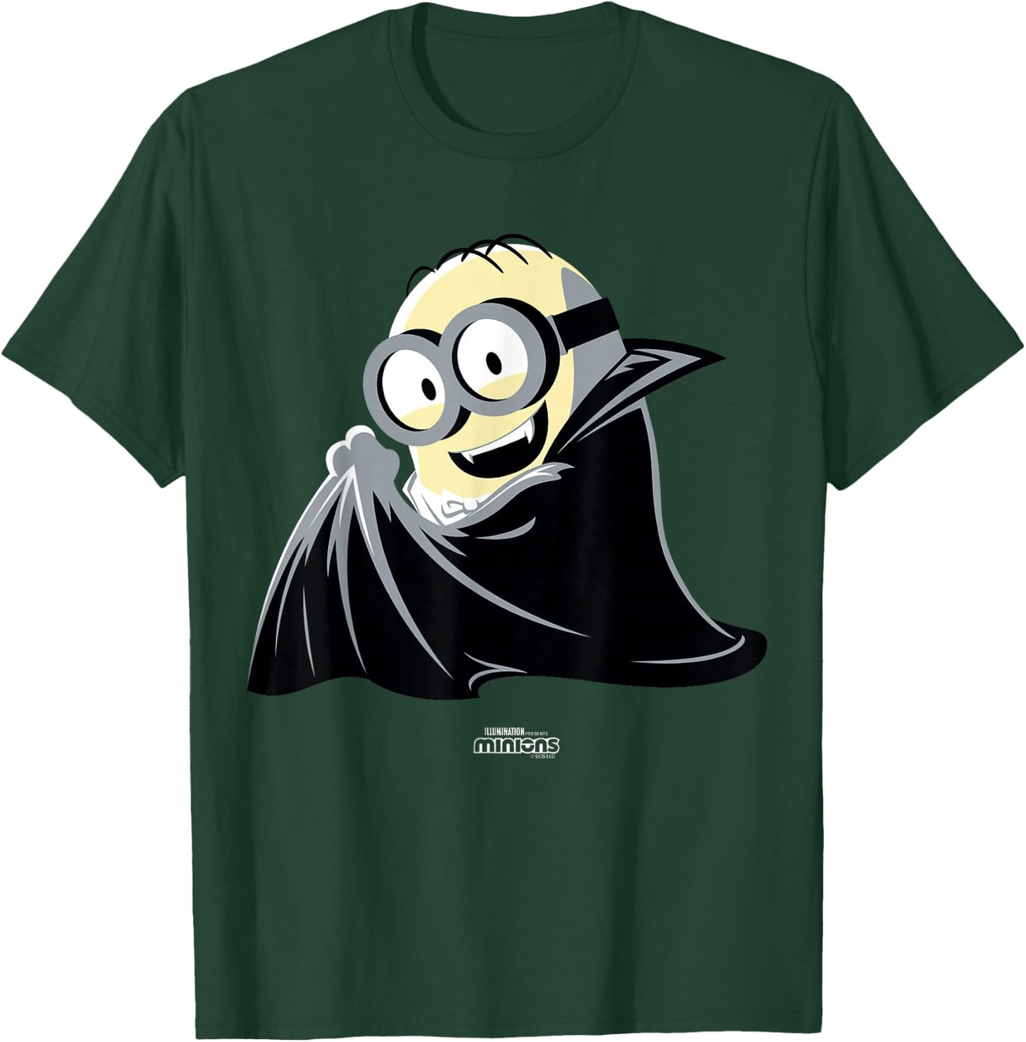 Minions Monsters Dave'acula Halloween T-Shirt - T-Shirt | Forest