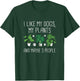I Like My Dogs, My Plants And Maybe 3 People - Plant Lover T-Shirt - T-Shirt | Forest