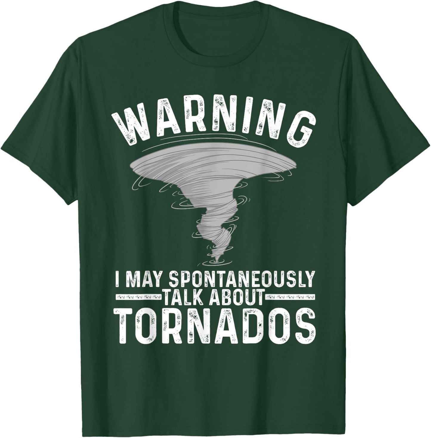 Funny Tornado Designs Women Meteorology Storm Lovers T-Shirt - T-Shirt | Forest