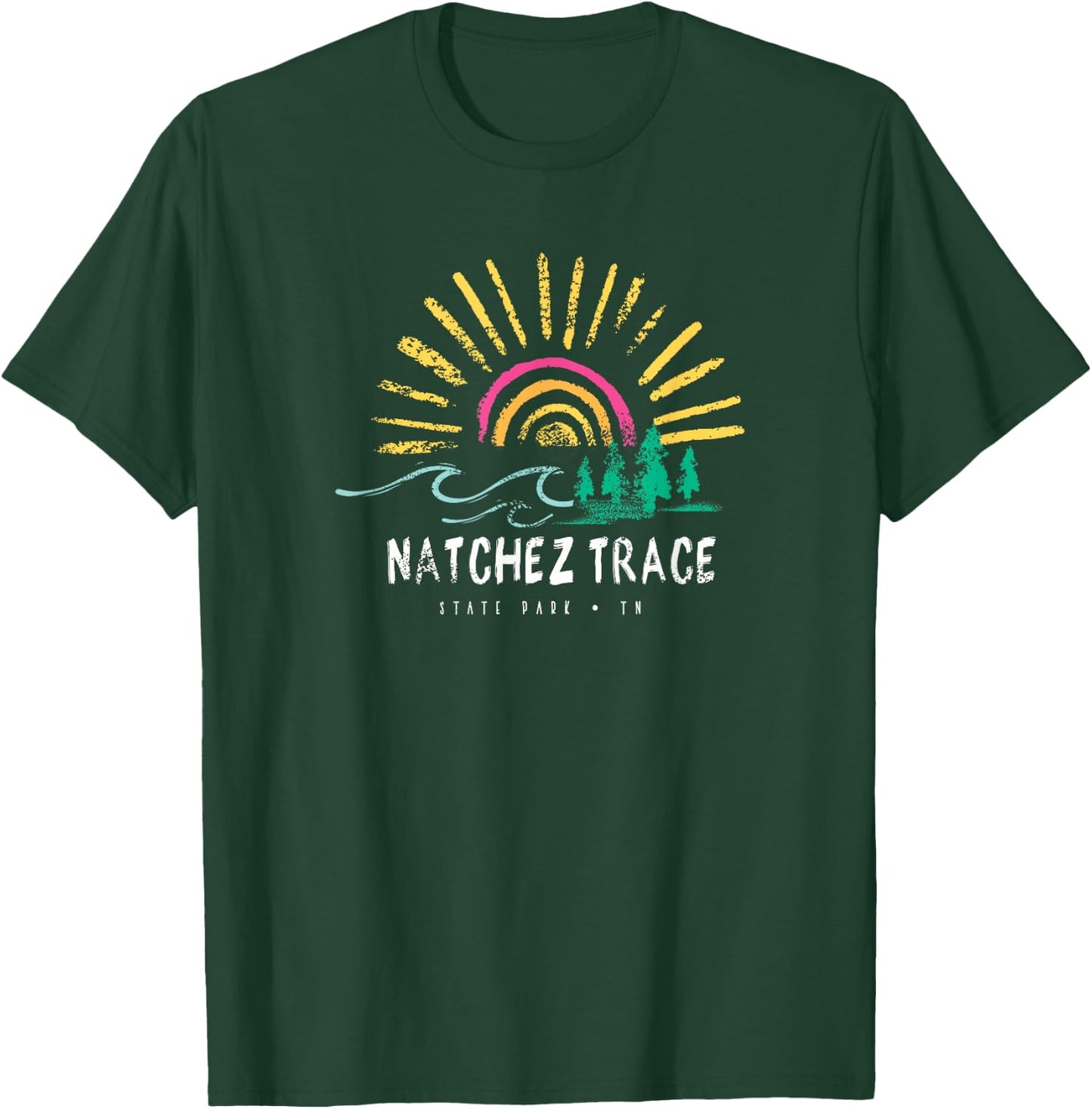 Natchez Trace State Park Sunshine T-Shirt - T-Shirt | Forest
