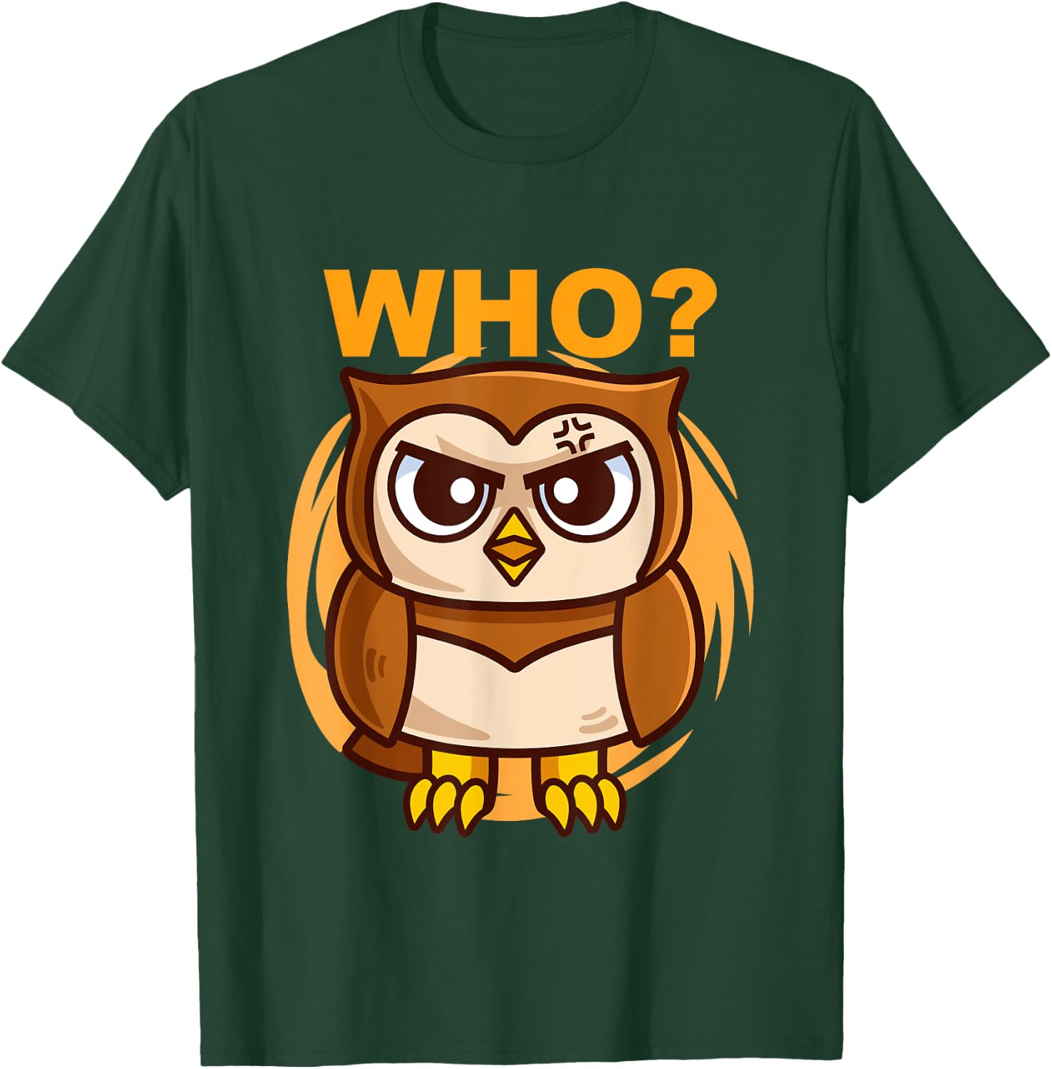 Who - Ornithologist Ornithology Owlet Owl Lover Bird Hunter T-Shirt - T-Shirt | Forest