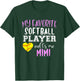 My Favorite Softball Player Call Me Mimi T-Shirt - T-Shirt | Forest