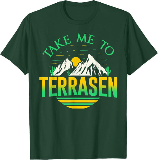Take Me To Terrasen Nature Adventure Hiking T-Shirt - T-Shirt | Forest