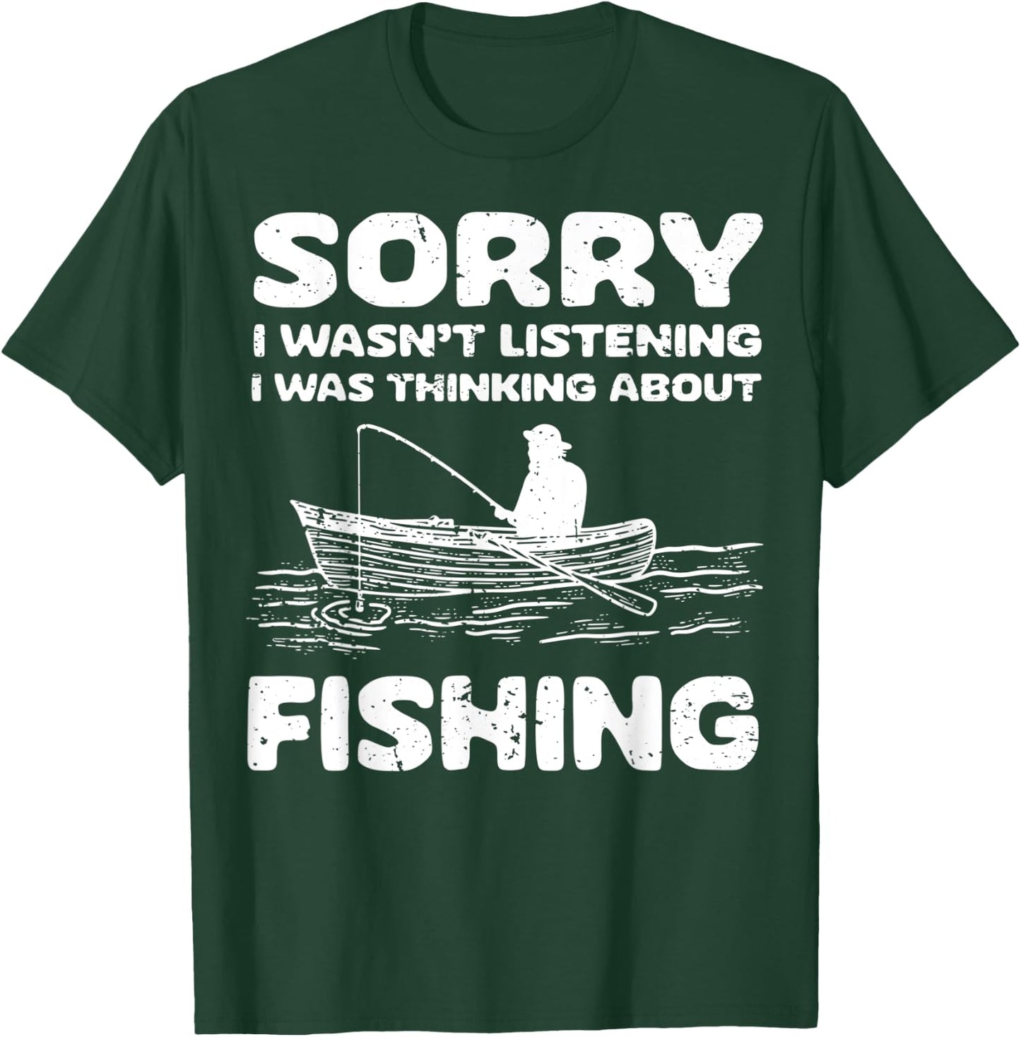 Sarcasm Quotes Hobbies Funny Fishing Gifts Women Dad T-Shirt - T-Shirt | Forest