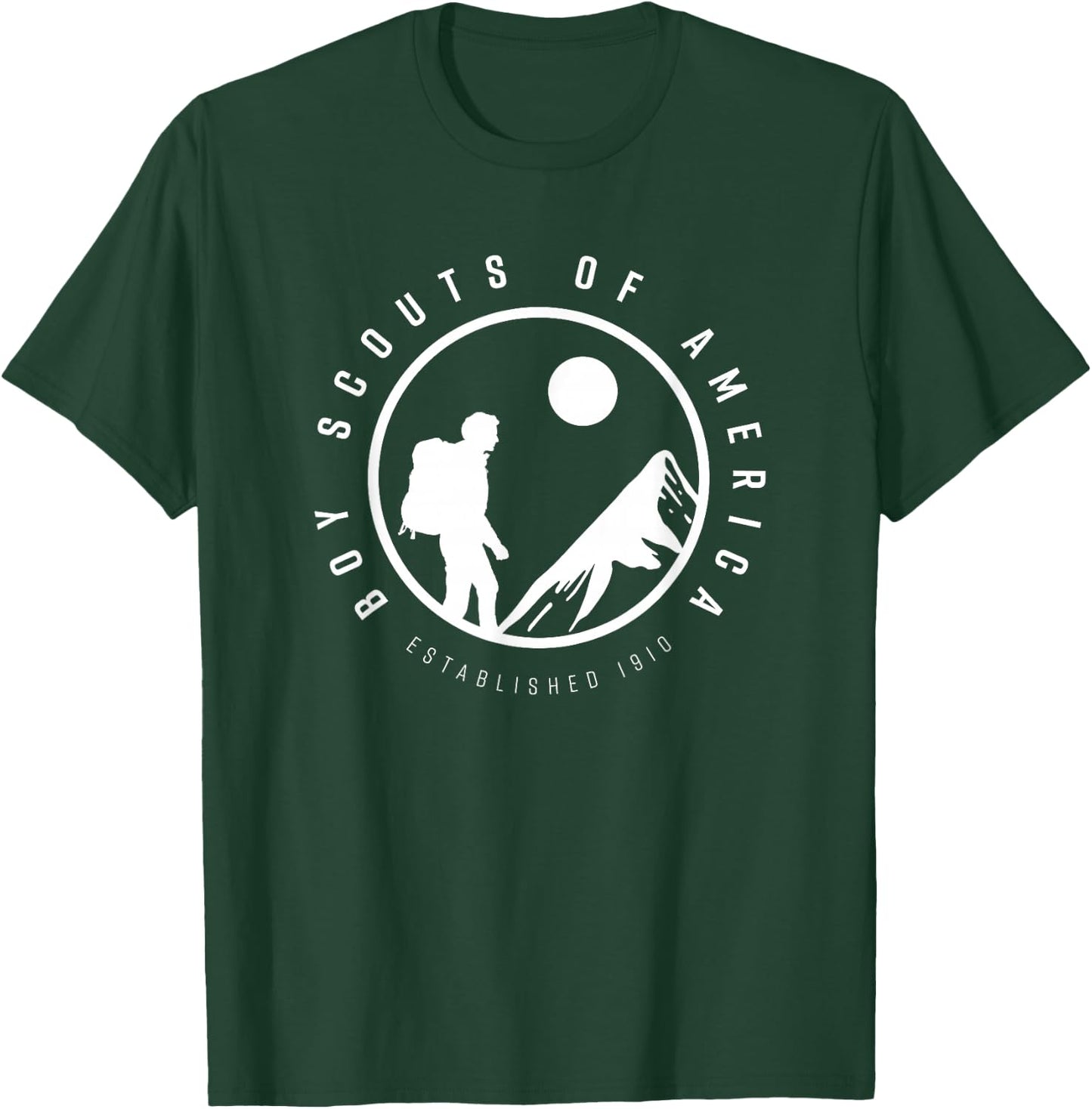 BSA Hiker Silhouette T-Shirt - T-Shirt | Forest