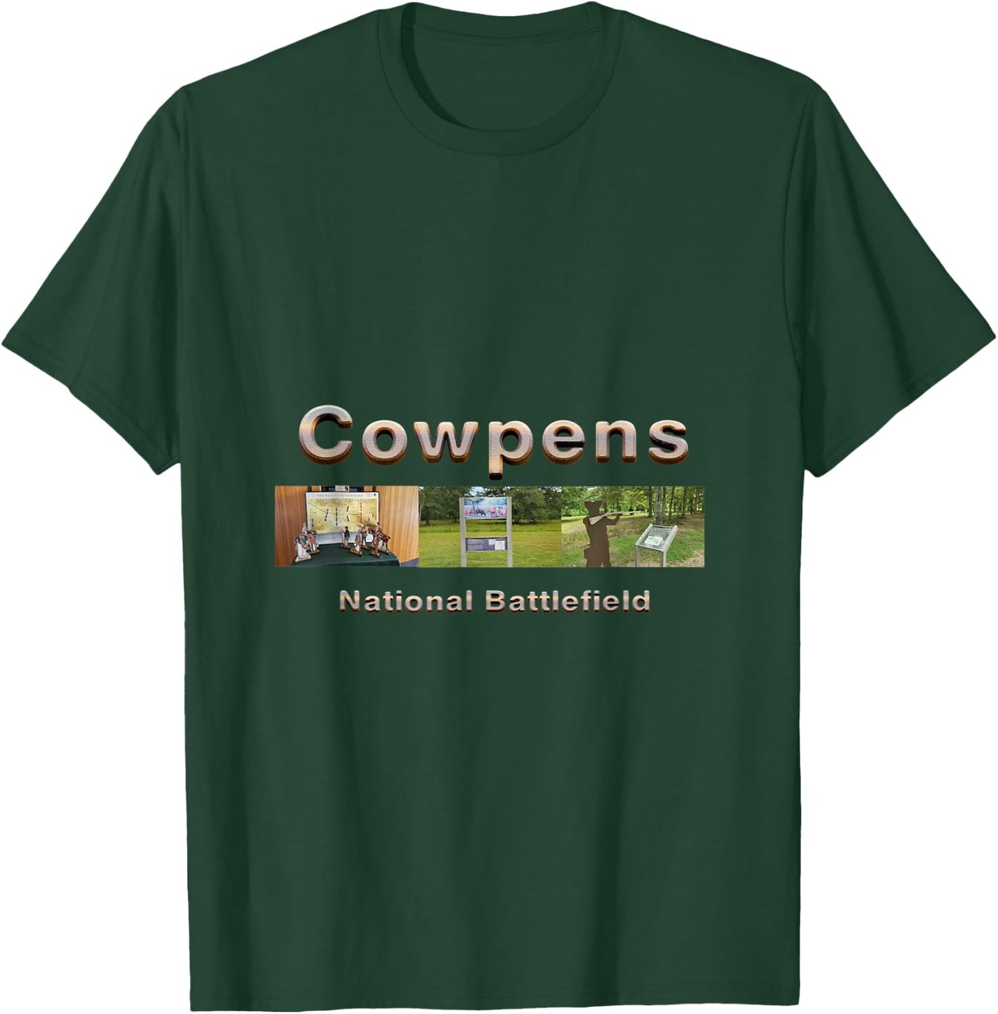 Cowpens National Battlefield T-Shirt - T-Shirt | Forest