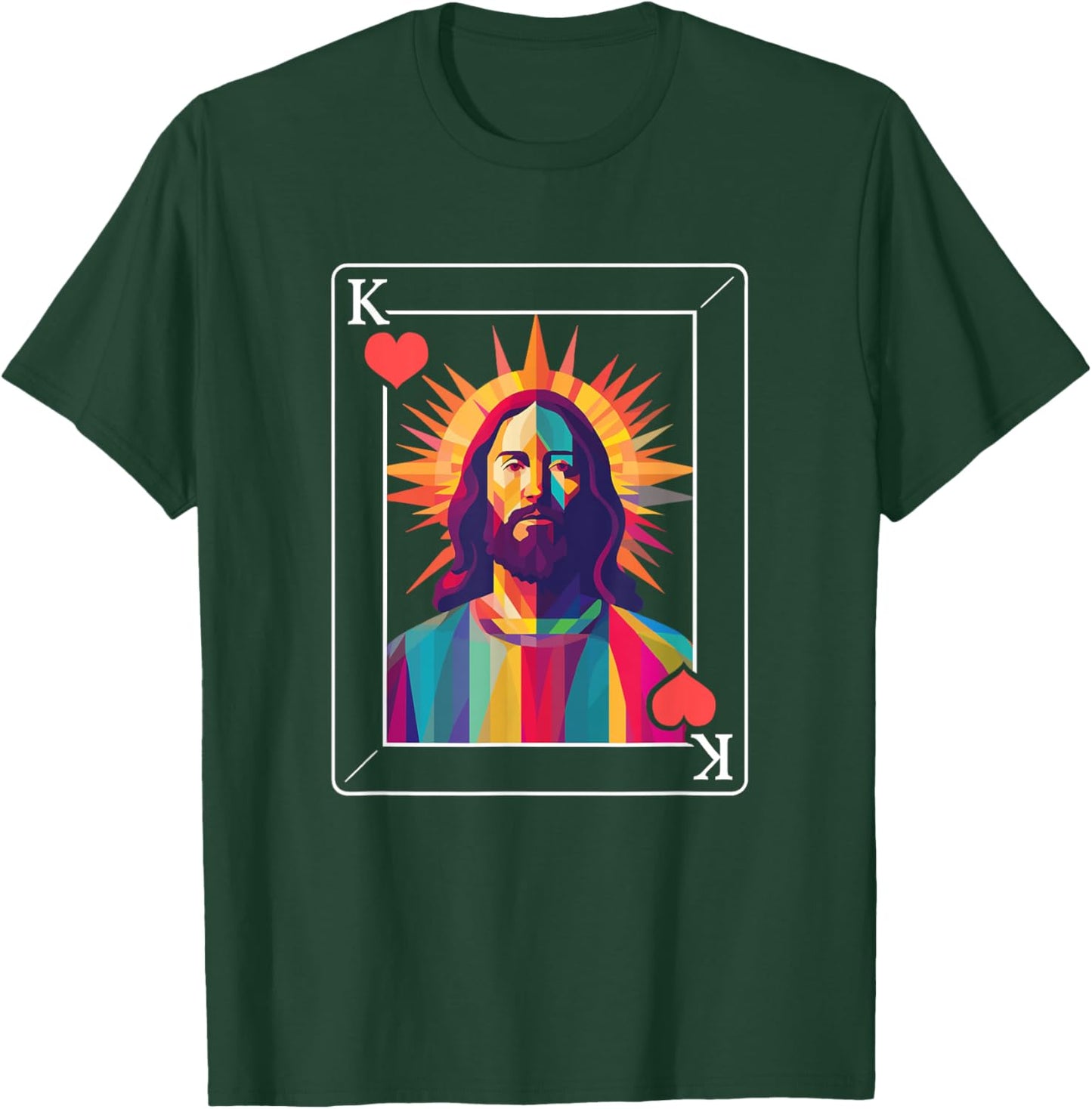 Jesus is King T-Shirt - T-Shirt | Forest