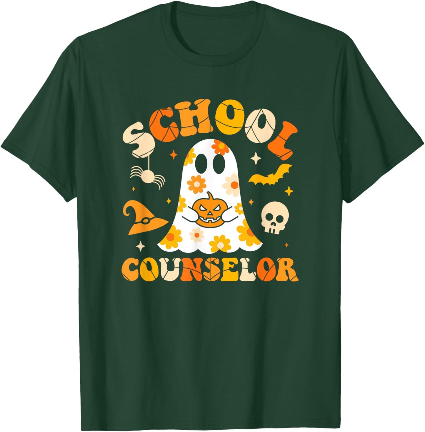 School Counselor Teacher Counseling Office School Guidance T-Shirt - T-Shirt | Forest