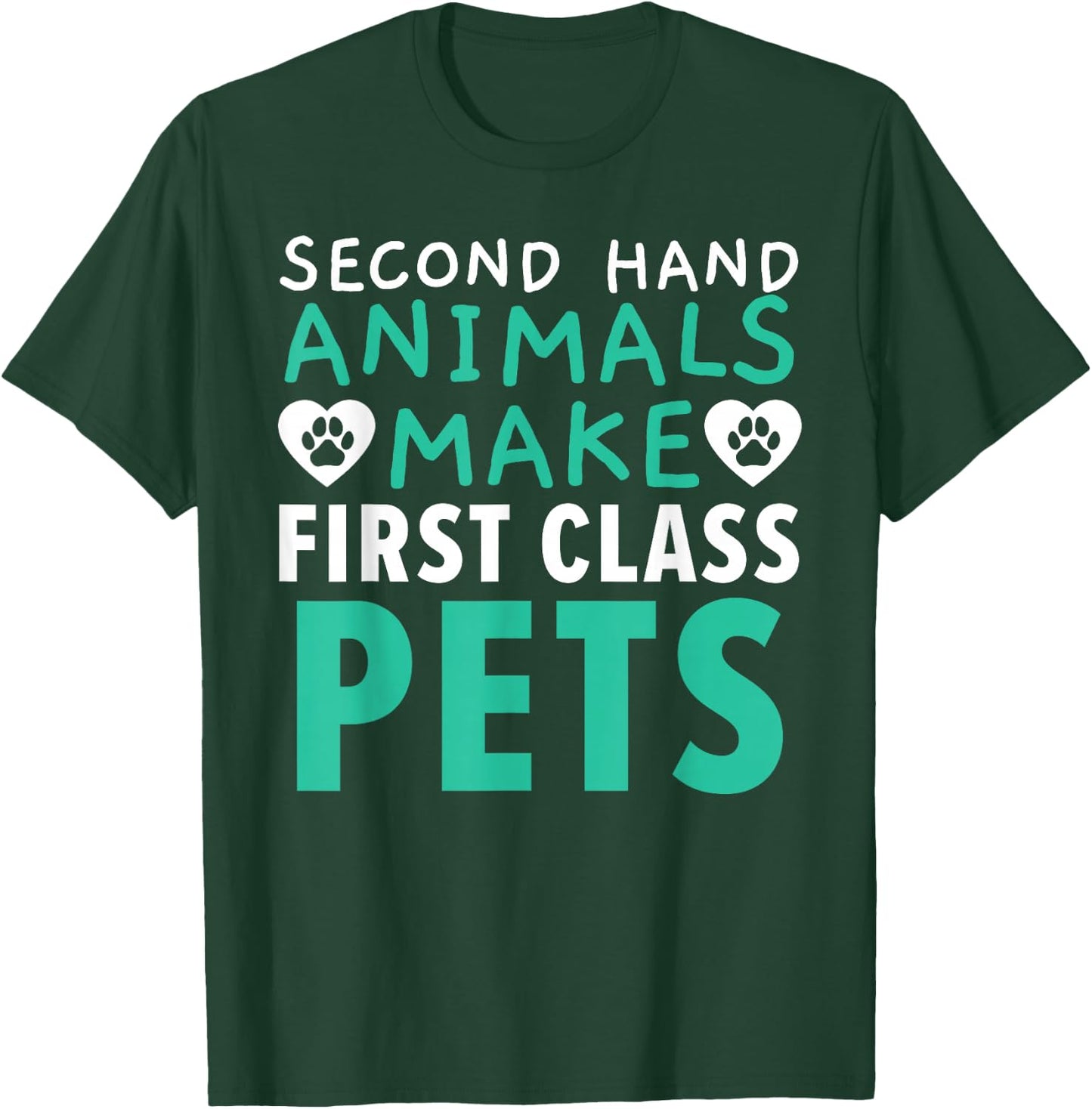 Animal Foster Animal Shelter Pet Adoption Animal Rescue T-Shirt - T-Shirt | Forest