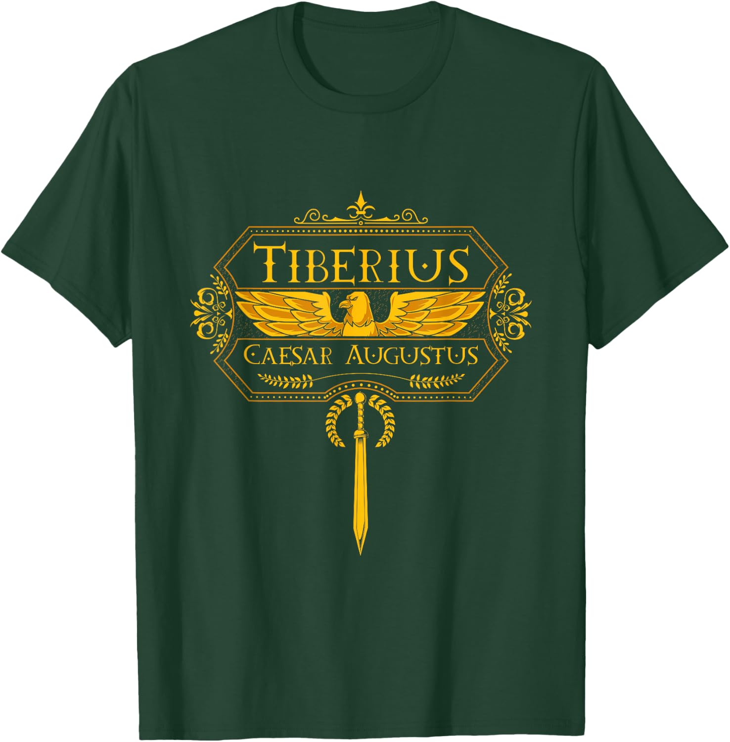 Roman Emperor Tiberius T-Shirt - T-Shirt | Forest