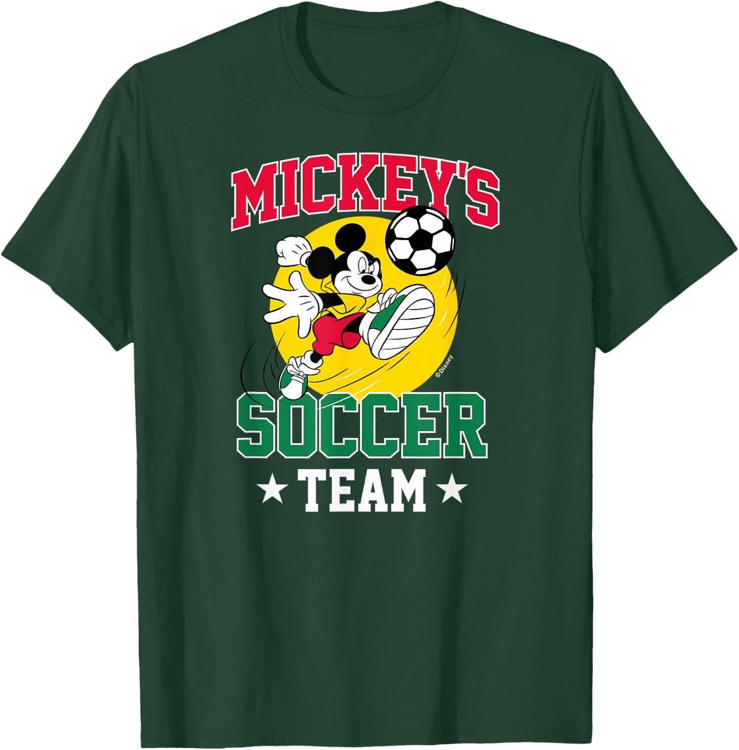 Disney - Mickey's Soccer Team T-Shirt - T-Shirt | Forest