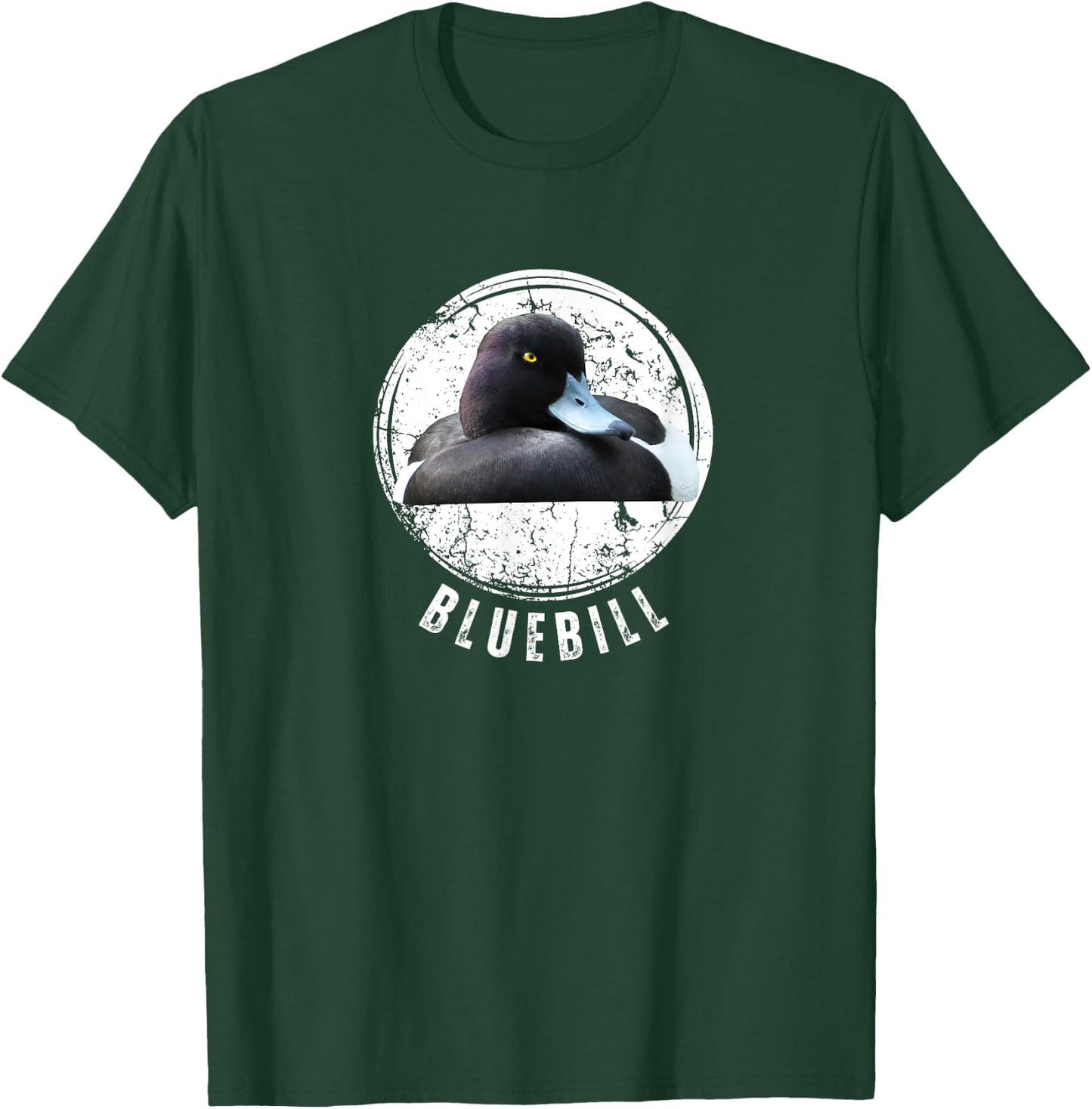 Duck Hunting Shirt Bluebill Scaup Diver Duck Hunting T-Shirt - T-Shirt | Forest