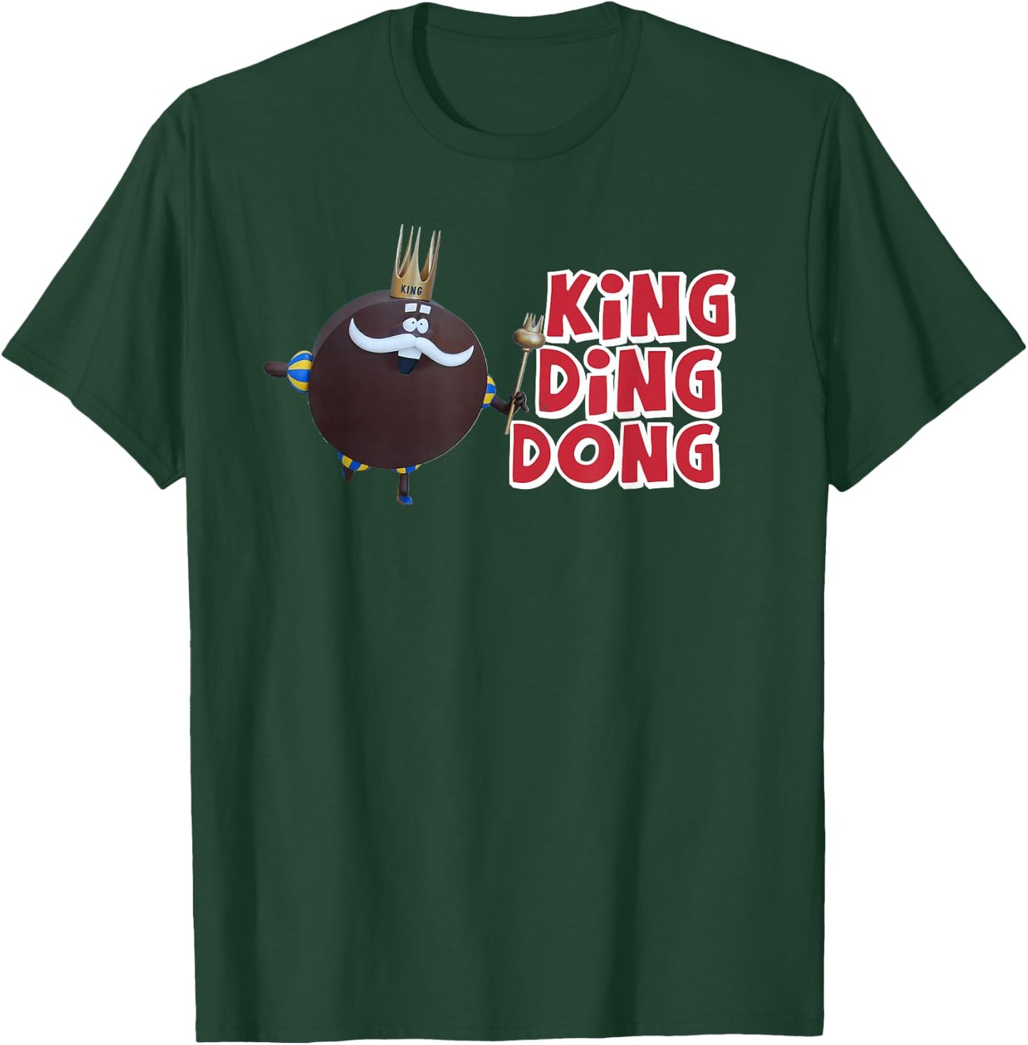 King Ding Dong | King of the Dongs T-Shirt - T-Shirt | Forest