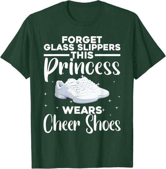 Funny Cheerleader Design for Girls Women Cheerleading Lovers Small T-Shirt - T-Shirt | Forest