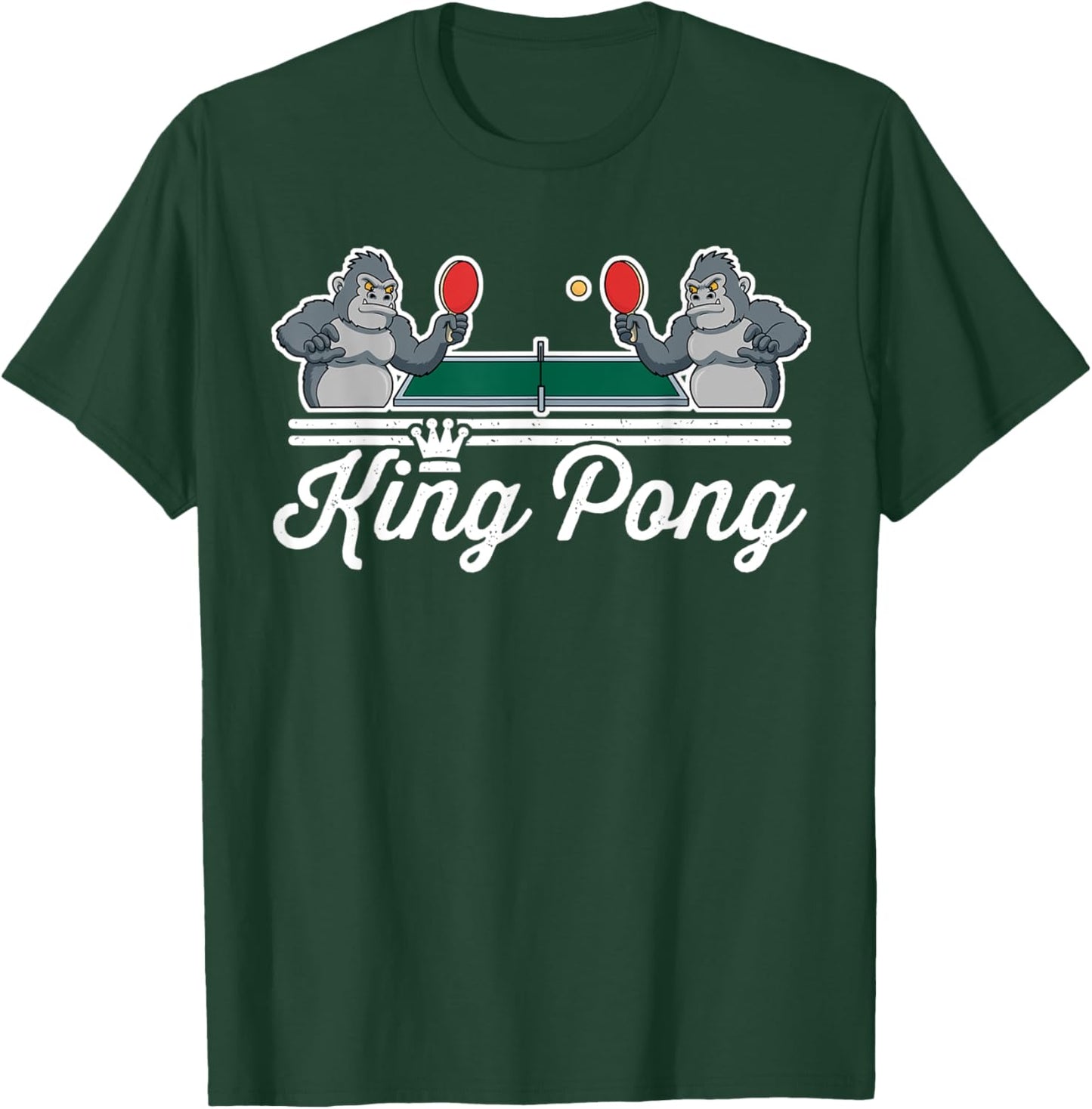 King Pong T-Shirt - T-Shirt | Forest