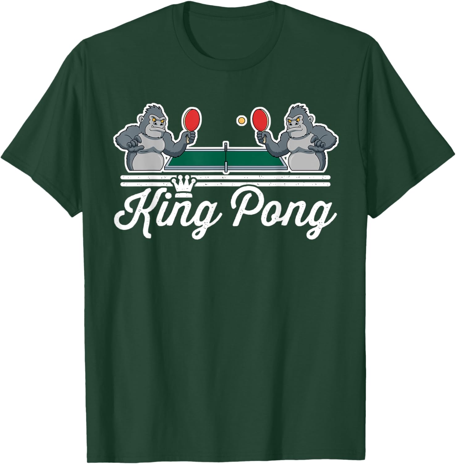 King Pong T-Shirt - T-Shirt | Forest