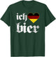 Love German Beer Ich Liebe Bier Munich Drink Bier Oktober T-Shirt - T-Shirt | Forest