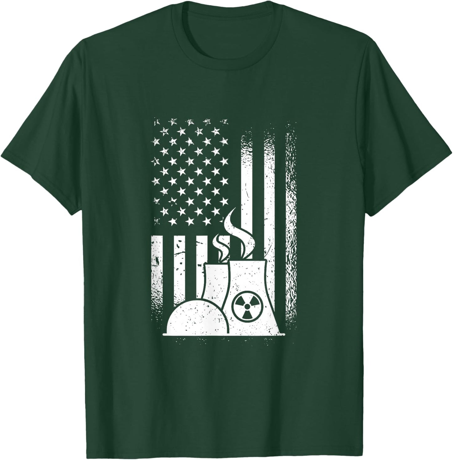 American Nuclear Plant Worker T-Shirt - T-Shirt | Forest