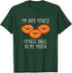 Bagels I´m Into Fitness Funny Bagel Lover Baking T-Shirt - T-Shirt | Forest