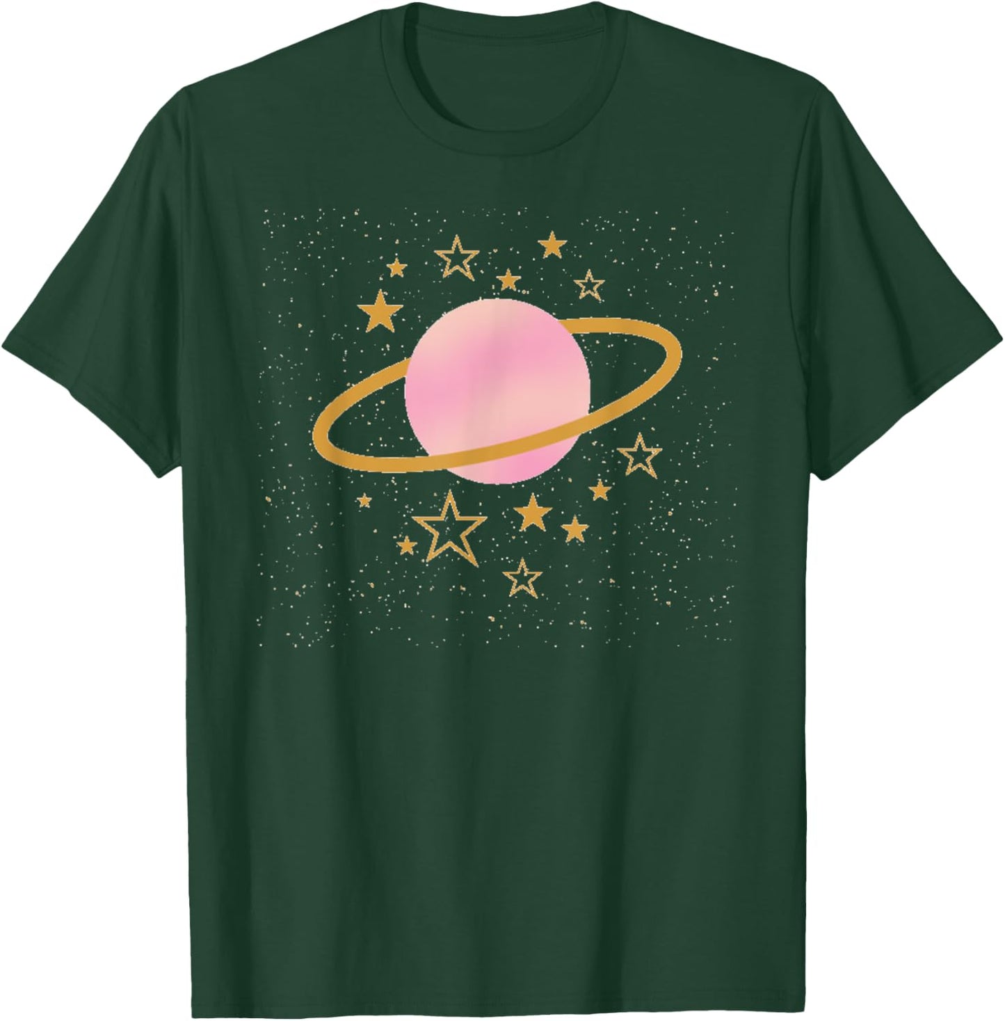 Saturn - Solar System T-Shirt - T-Shirt | Forest