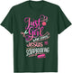 Scrapbook Just a Girl who loves Jesus Scrapbooking T-Shirt - T-Shirt | Forest