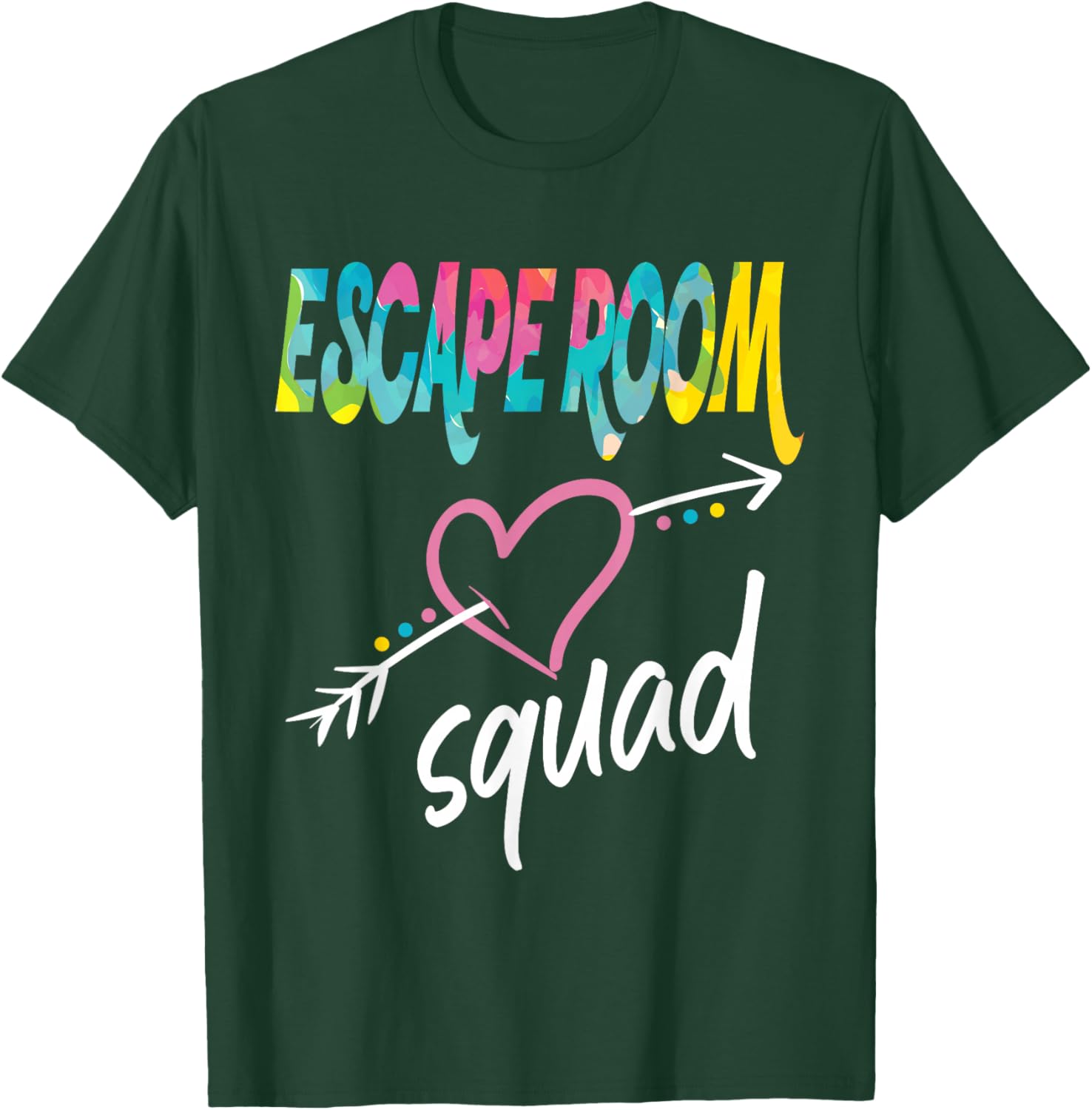 Escape Room Squad T-Shirt - T-Shirt | Forest