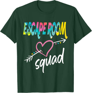 Escape Room Squad T-Shirt - T-Shirt | Forest