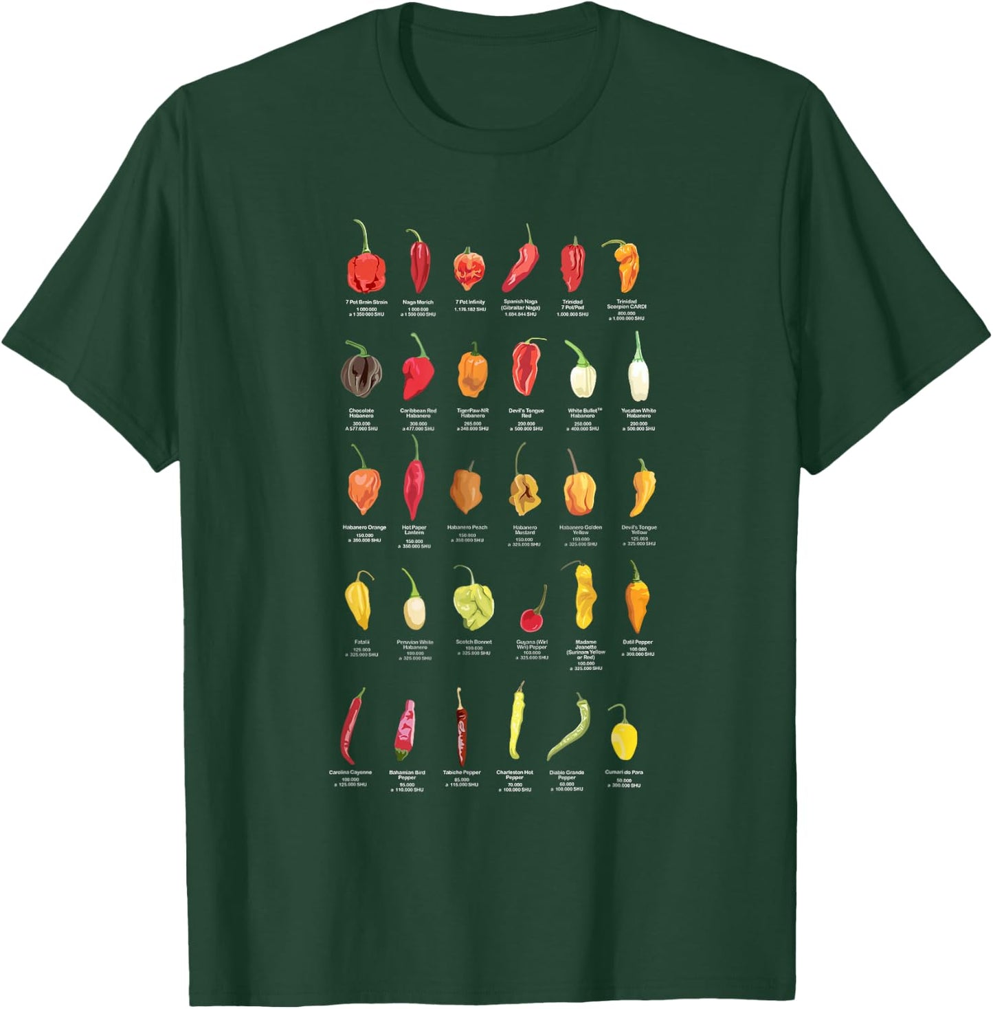 Chili Design for a Chili lover T-Shirt - T-Shirt | Forest