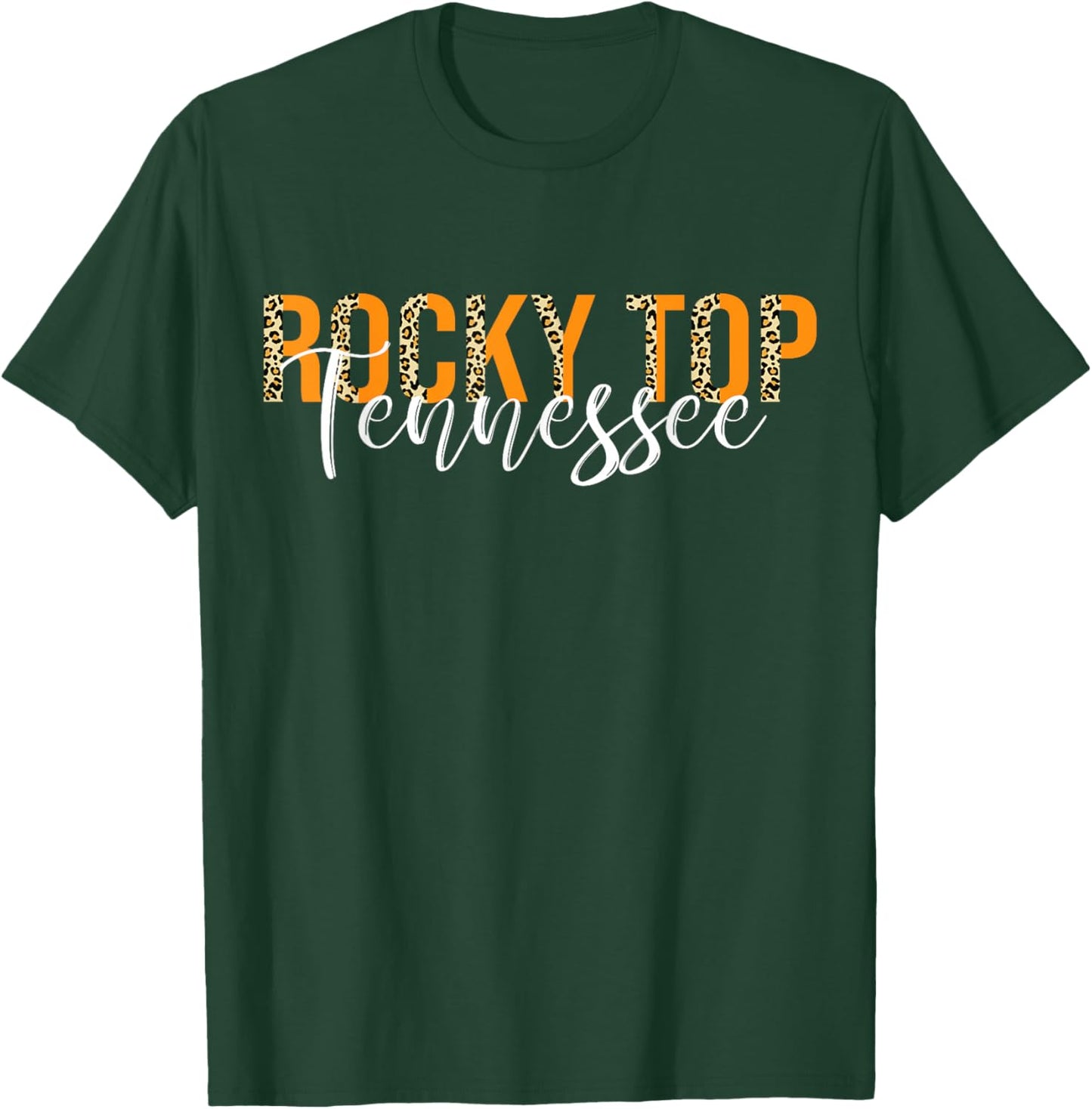 Rocky Top Tennessee Leopard T-Shirt - T-Shirt | Forest