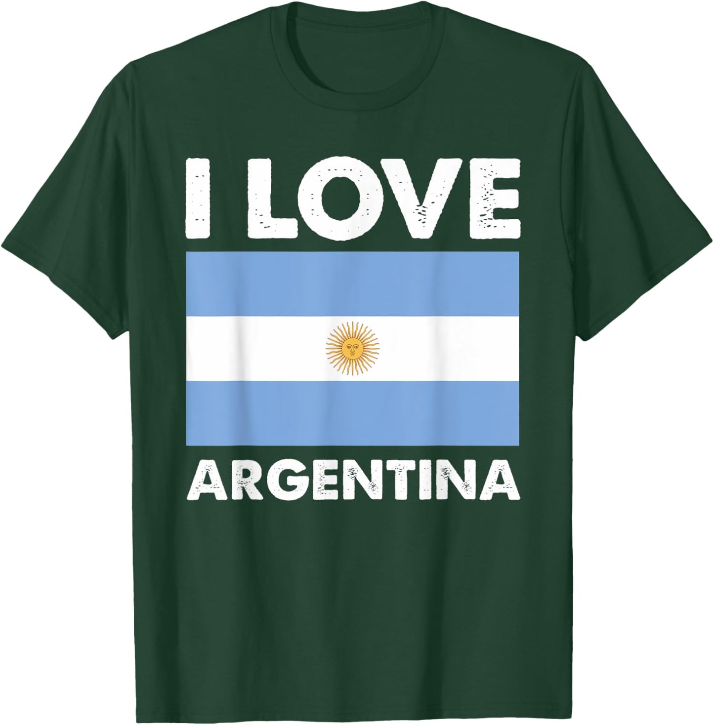 I Love Argentina I Heart Argentina Family Travel Argentina T-Shirt - T-Shirt | Forest