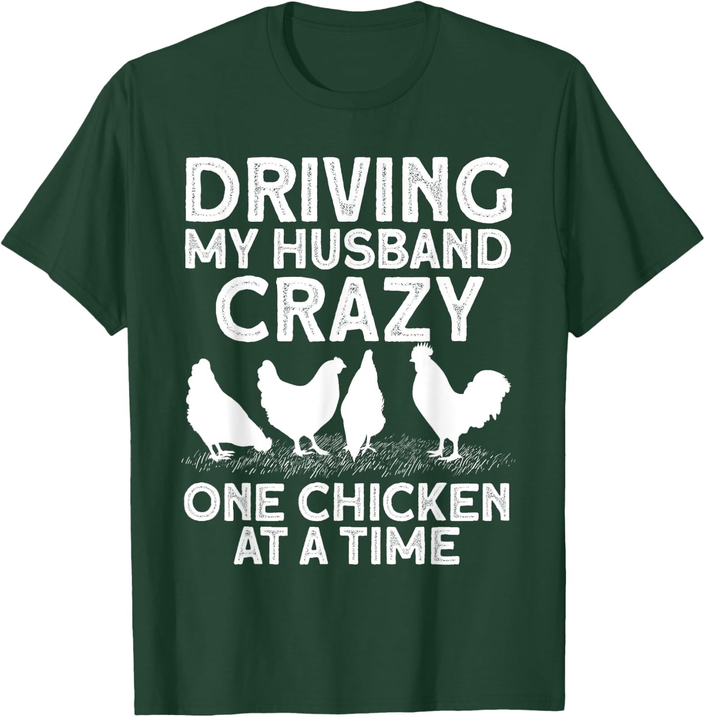 Funny Chicken Art Mom Chicken Lady Chicken Farmer T-Shirt - T-Shirt | Forest