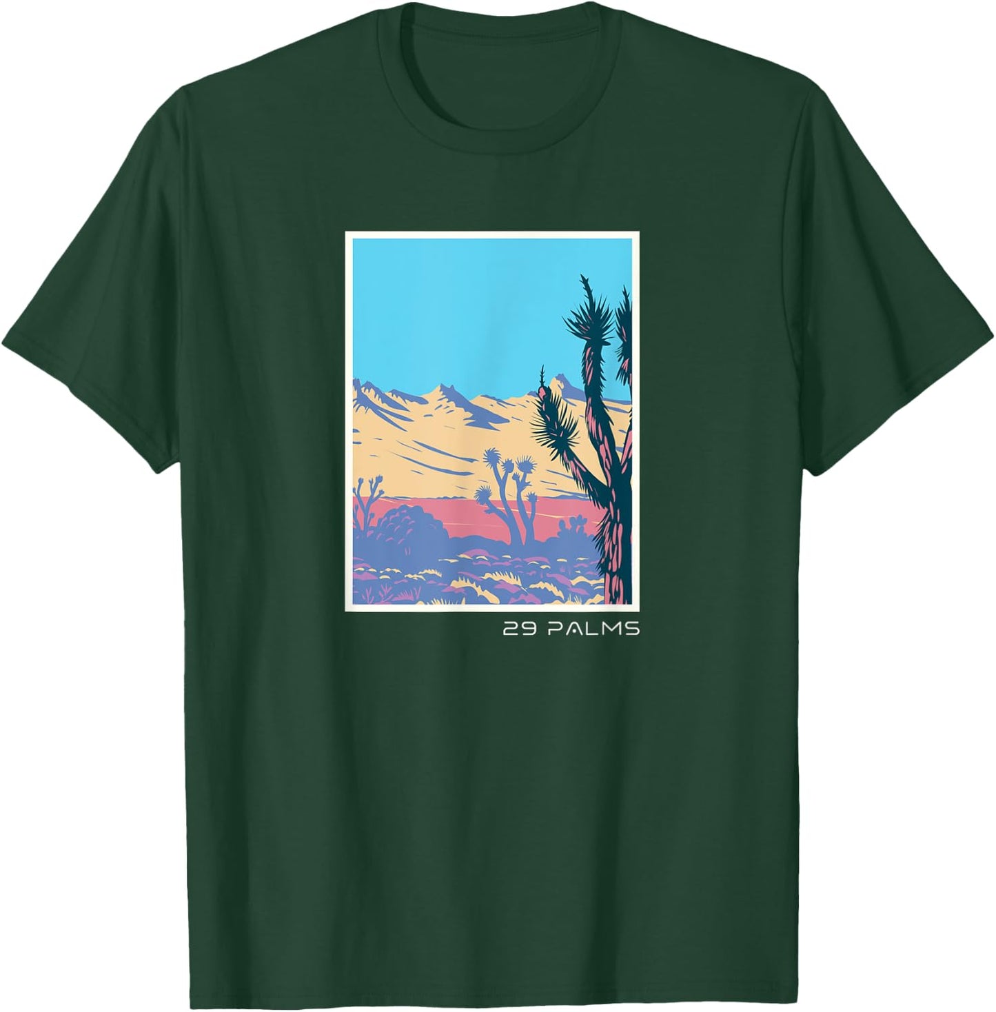 29 Palms Desert City California T-Shirt - T-Shirt | Forest
