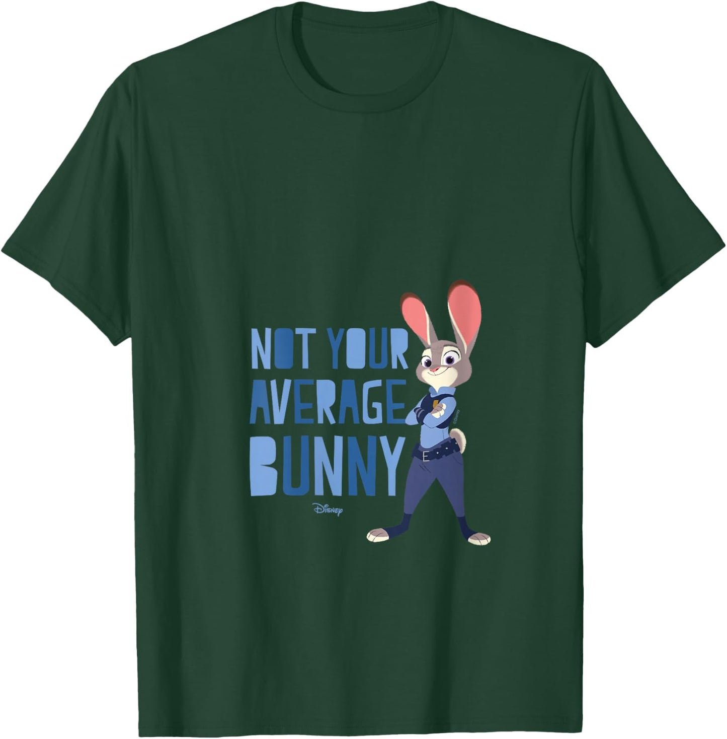 Zootopia - Judy Not Your Average Bunny V-Neck T-Shirt - T-Shirt | Forest