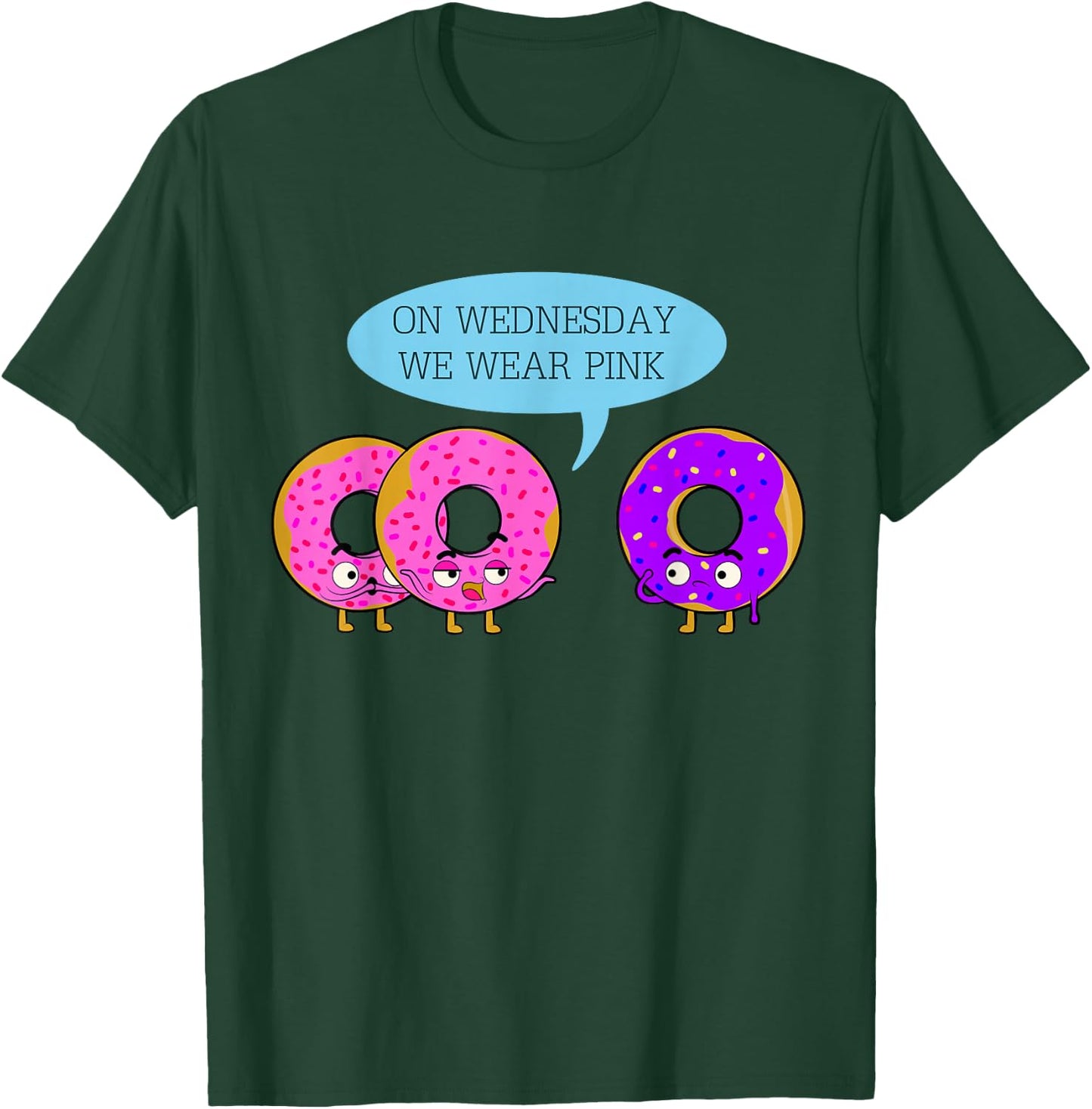 On Wednesday We Wear Pink T-Shirt - T-Shirt | Forest