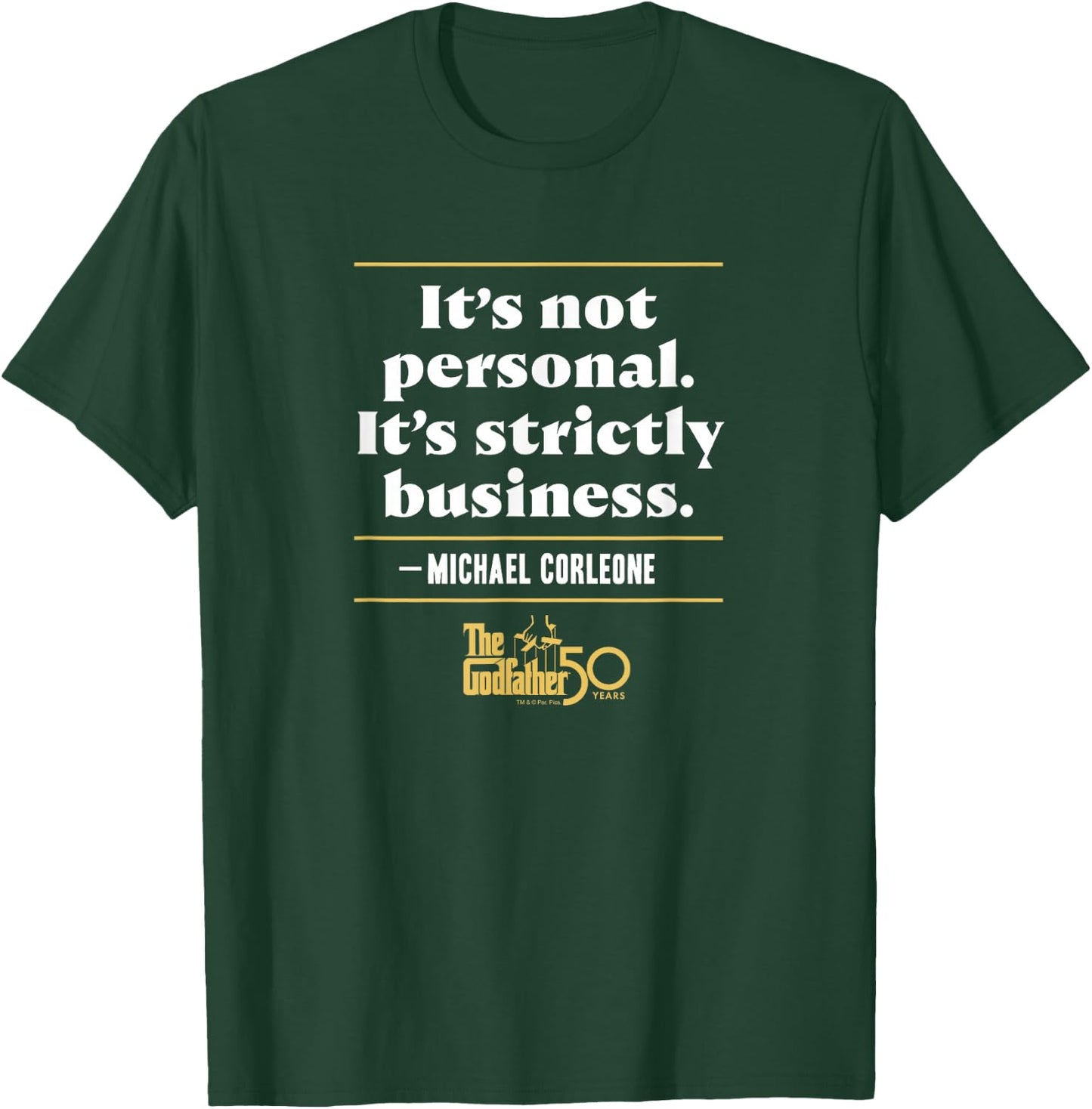 The Godfather - It's Not Personal T-Shirt - T-Shirt | Forest