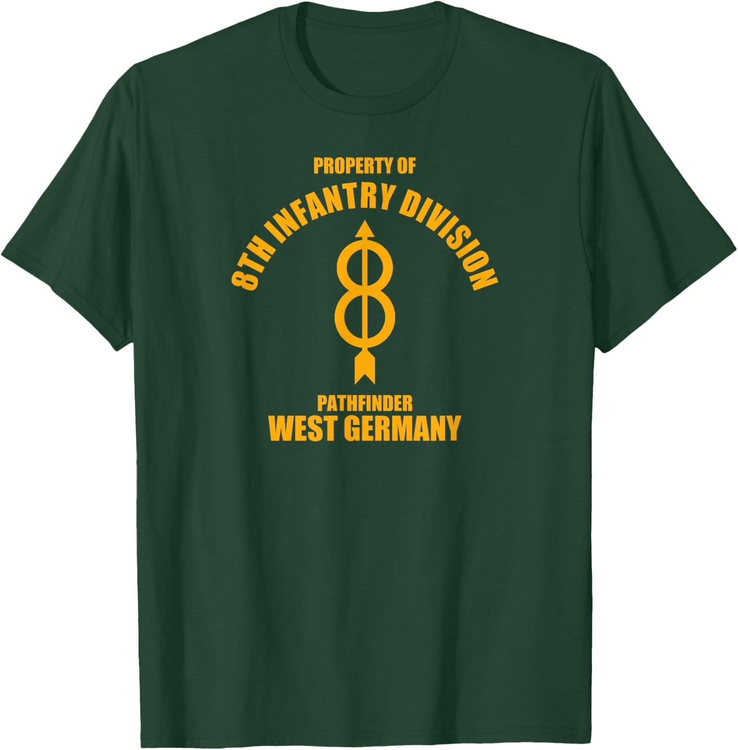 8th Infantry Division T-Shirt - T-Shirt | Forest
