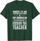 Homeschool Dad I Pay For Field Trips & Buy Curriculum Grunge T-Shirt - T-Shirt | Forest