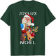 Santa Claus Reindeer Joyeux Noël Men Women Family T-Shirt - T-Shirt | Forest