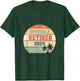 Officially Retired 2024 Vintage Retro Sunshine Palm Tree T-Shirt - T-Shirt | Forest