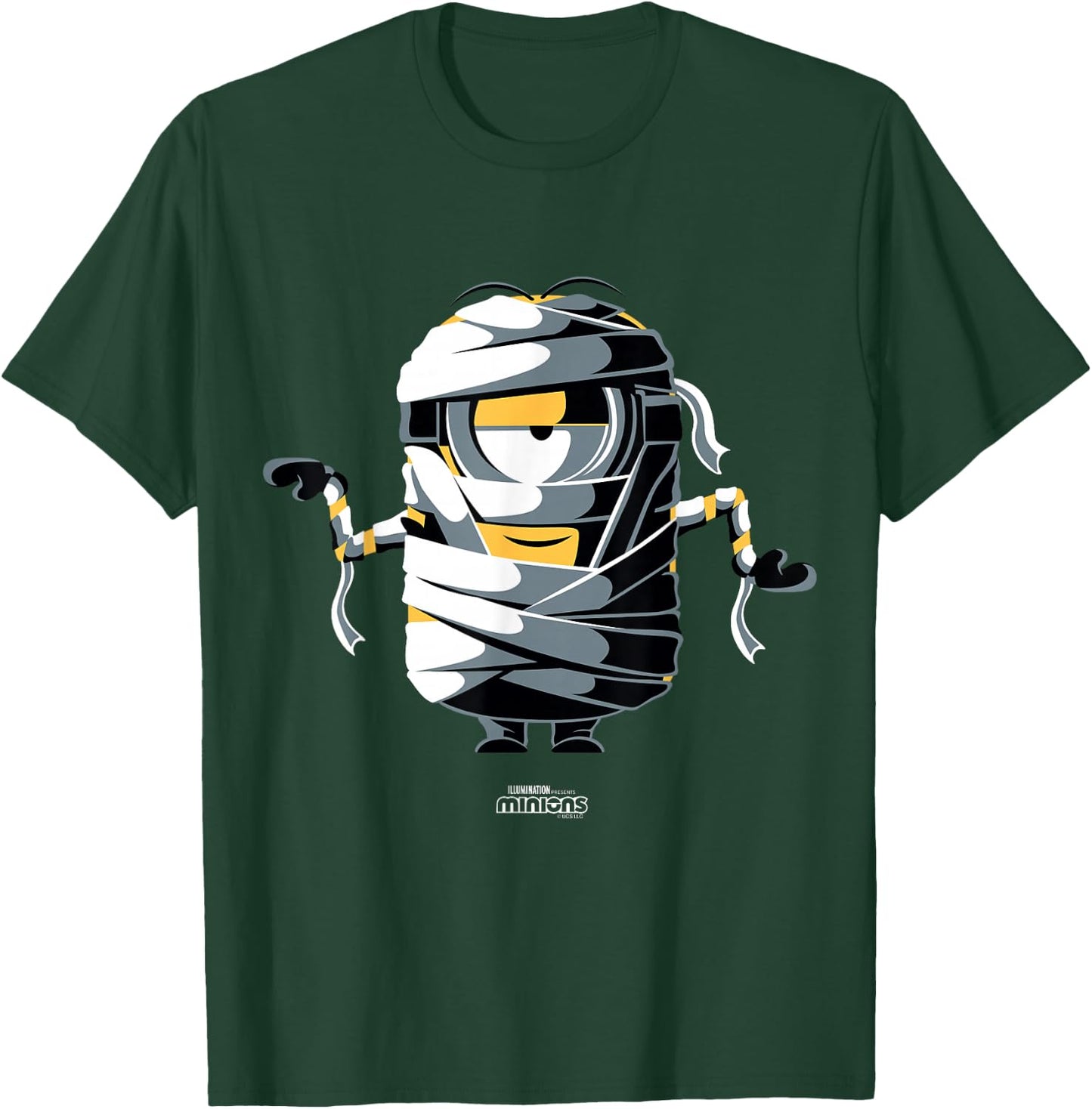 Minions Monsters Mummy Stuart Halloween T-Shirt - T-Shirt | Forest