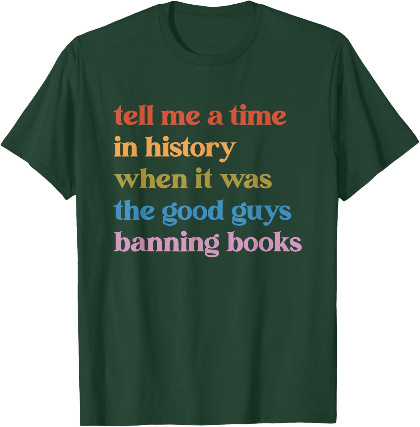 Ban Books Not Bigots Read Banned Books Protect Libraries T-Shirt - T-Shirt | Forest