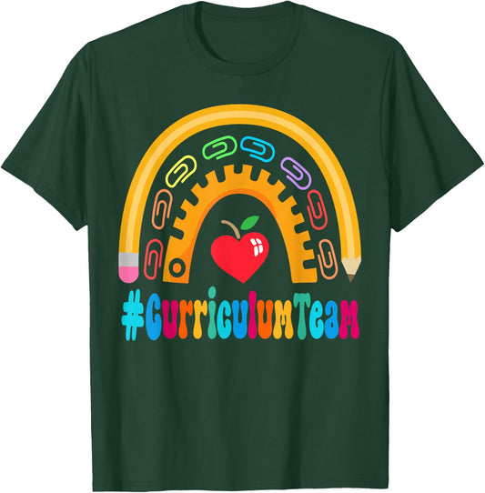 Curriculum Team Appreciation Week Back to School T-Shirt - T-Shirt | Forest