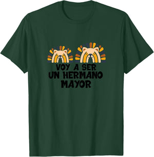 Spanish Voy A Ser Un Hermano Mayor Lion T-Shirt - T-Shirt | Forest