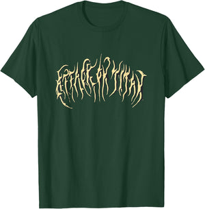 Attack on Titan Season 4 Metal Logo Titan Front and Back T-Shirt - T-Shirt | Forest